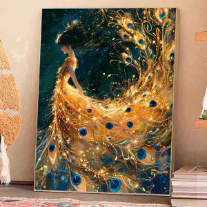 Diamond Painting Full Drill AB Color Diamond Living Room Bedroom Girl Princess Cross Stitch Kit New 2024 Frame Included