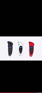 Digital Tire Gauge Checker LCD Display Air Pressure Car Van Motorcycle Bicycle (BLACK COLOUR ONLY)