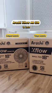 Arashi Kipas Angin Dinding Besi - 16 inch - AR228 PWF Xflow - FREE ONGKIR Jabodetabek