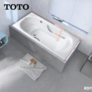 Recessed Pearl-like Floating Bathtub