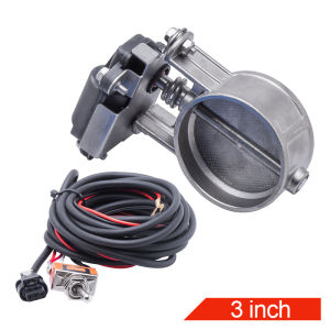 Bộ Van Điện Điều Khiển Hệ Thống Xả Khí Thải Thủ Công Cho Bộ Giảm Thanh Đường Kính 2/2.36/2.5/3.0 Inch Bộ Dụng Cụ Độ Chế Xả Khí Thải Lắp Phía Sau