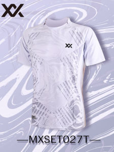 Áo Thun Cầu Lông Thoáng Khí Nhanh Khô Mùa Hè MAXX Cổ Tròn Tay Ngắn Thể Thao Giải Trí Quần Áo Thi Đấu Thể Thao