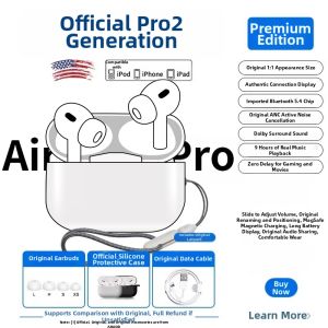 AOLUNDI | Smart Touch Color Display Active Noise Cancelling Long Battery Life In-ear Bluetooth Headphones