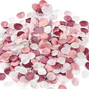 200Pcs Rose Petal Artificial Flowers for Home Decor Birthday Wedding Decoration Valentines Day Party Supplies Gifts Ornament