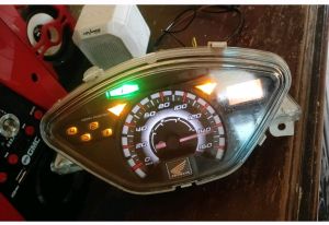 spidometer supra x 125 new batman