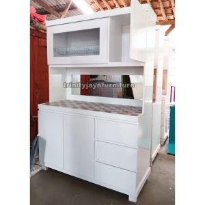 Lemari Sayur Rak Piring 3 Pintu Premium 18ml Duco/trinityjayafurniture
