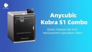 Upgrade Hotend With Ceramic Nozzle For Kobra S1 Combo 3d Printer 24V 48W Rapid heating 320℃ 3D Printer Accessory