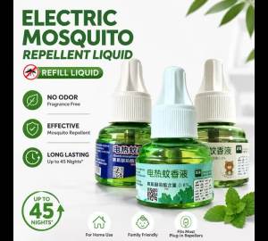  1/2/3/4/5PCS Anti-Mosquito Odorless Insect Repellent Mosquitoes Pest Mosquito Repellent Heater Electric Heat Repellent Liquid