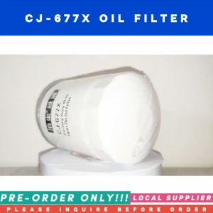 CJ-677X OIL FILTER 20801-01131 15208-W1104 J1311012 FOR NISSAN / TCM [LIMITED STOCK. READY TO SHIP WITHIN 24HRS.] COMPATIBLE 4429726 283859 FJ-3003 KS192-7 CPCD50-RW14 FOR ENGINE PART