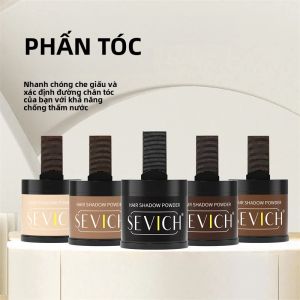 Phấn Che Khuyết Điểm Tóc Sevich 10g Chống Nước Che Phủ Chân Tóc Tự Nhiên Sợi Tạo Độ Phồng Cho Tóc Dành Cho Tóc Rụng Dễ Mang Theo Với Gương Và Bông Phấn.