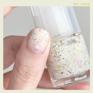 Lellmoll Quick Dry Long Lasting Water-Based Nail Polish for Women Tearable No Baking Required Summer New Arrival Fragrance Free