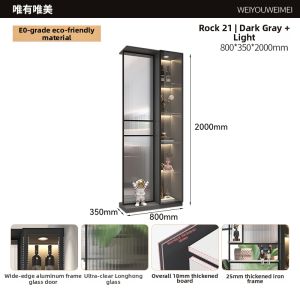 Weimei | Entryway Shoe Cabinet Partition Screen Double-Sided Living Room Customizable