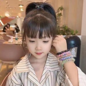 ยางยืดผมสีสันสดใสสำหรับฤดูใบไม้ร่วงและฤดูหนาว ยางยืดผมรูปหัวใจสุดน่ารัก ยางยืดผมที่มีความยืดหยุ่นสูงสำหรับผมหางม้าและผมบีบบ๊วย