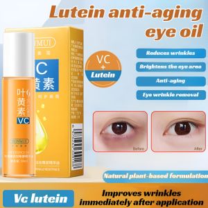 Lutein VC Eye Essence Oil Anti-Wrinkle Eye Essence Oil Massage Eye Cream Lifting Firming Roller Remove Eye Dark Circles