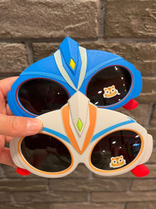 Cool Silicone Childrens Sunglasses UV Protection Sunscreen Glasses for Boys And Girls Fashionable Shades for Kids Age 4-10