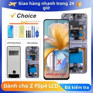 Màn Hình LCD Cảm Ứng Thay Thế Samsung Z Flip4 5G Cho SM-F721B F721N F721U F7210 Linh Kiện Điện Thoại Di Động TFT Cảm Ứng