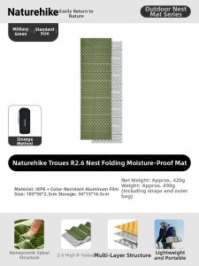 NatureHike | Outdoor Camping Anti-moisture Thickening Portable Foldable Honeycomb-shaped Mat