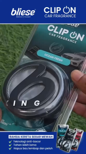 Bliese Clip On [ Set ] Car Pefume Air Freshener Car Fragrance Minyak Wangi Kereta Tahan Lama