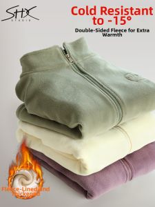SUHUIQIAN | Thermal Fleece Autumn Winter New Jacket
