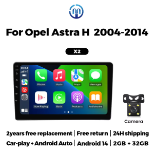 Android 15 Car Radio For Opel Astra H J 2004 Vectra Vauxhall Antara Zafira Corsa Vivaro Meriva Veda Carplay BT Multimedia Player