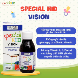Special Kid Vision giúp bổ mắt sáng mắt tăng cường thị lực cho bé | Nhập khẩu chính hãng Pháp