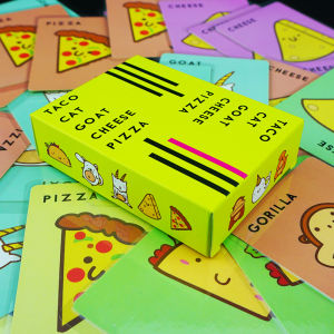 English Version Card Game -Taco Cat Goat Cheese Pizza Game Family Board Games Fun Playing Party Friends Parent-child Game