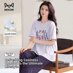MiiOW | Lightweight Summer Tencel Cotton Sleepwear Set