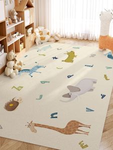 Thickened Washable Reading Area Carpet Childrens Toy Zone Mat Kindergarten Environmental Protection Large Size Rug Layout