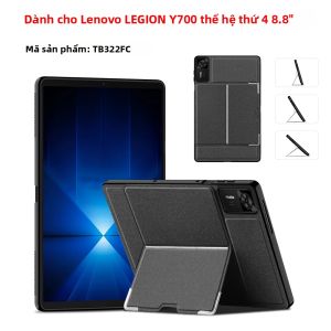 AJIUYU | Lenovo Legion Y700 5th Gen 8.8 Inch Vỏ Bảo Vệ Vỏ Ốp Lưng Cho Máy Tính Bảng Chơi Game Thế Hệ Thứ 2 Thứ 3 Thứ 4 Chống Sốc Chống Rơi Vỏ Giả Da