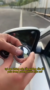 Bộ 2 Gương Cầu Lồi 360° được thiết kế chuyên biệt để loại bỏ các điểm mù nguy hiểm