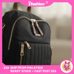 IFASHION 2605 Korean Fashion Women Backpack Casual Daily Bag Large Storage Space Beg Galas Wanita Besar