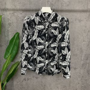 Really Handsome ~ Export Spring and Autumn Pure Cotton Maple Leaf Long Sleeves Shirt Mens Handsome Casual Overshirt Tops Fashion