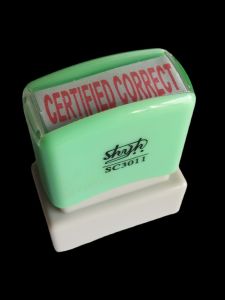 Certified True Copy Original Urgent Cancelled Approved Paid Seal Financial Seal Calligraphy Font Regular Script Size 10*40