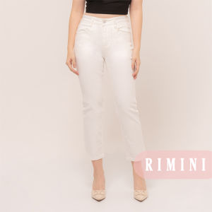 RIMINI - Bawahan Wanita Celana Jeans Putih Casual Strech 26-33 - Marvelo Pants - 5215-1