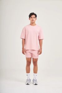 ซื้อเป็นเซตถูกกว่า 1 เซต 3 ตัว เสื้อยืดยืนพื้น Oversize สีโรส สีพิงค์ สีชาไทย ไม่ยืด ไม่ย้วย ไม่ต้องรีด ผ้านุ่ม