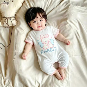 cat and  fish | Pure Cotton Summer Onesie