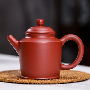 Vòng Tay Nghi Hưng Tím / Tím Violet / Tím Hoa Cà Ấm Trà Đất Sét Ban Đầu Mỏ Da Hongpao Ge Zhong 220ml Sử Dụng Tại Nhà Trà Retro Phong Cách Trung Hoa Đồ Ăn