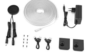 Smart Dual Sensors PIR Motion Sensor Switch DC 24V Solid Silicone Neon Light COB LED Strip Self-adhesive Room Stair Night Lamp