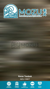 MOZU - Keran Kran Air Taman Tembok Kamar Mandi Engkol Wall Tap MZU-108KT Filter Air Anti Karat