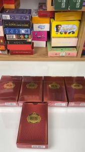 Bộ Bài Tây Cao Cấp - Bài Poker Tráng Nhựa Vân Nhám Siêu Cứng lá dày 3 lớp chống gian lận BTAY-TQ2228