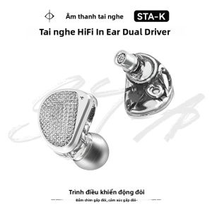 Tai Nghe EarAcoustic Audio Sta-K DD HiFi In-Ear Có Chức Năng Khử Tiếng Ồn Tai Nghe Có Dây Độ Phân Giải Cao Dành Cho Trải Nghiệm Âm Thanh