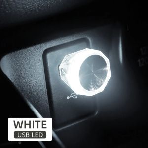 KEVANLY | USB LED Interior Lights Mini Atmosphere Lamp Night Light Indoor Decorative Lights Car Ambient Lighting Strobe RGB Light Bulb