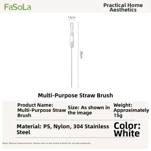FaSoLa | Straw Cleaning Long Handle Bottle Brush