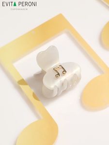 EVITA PERONI | "Melody Rhythm" Series Small Size Shark Clip | Female Hair Clip | High Quality Hair Clip