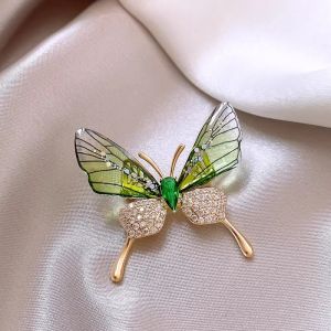 Phụ Kiện Thời Trang Nữ Butterfly Brooch Outlets Brand Outlet Light Luxury Womens Accessories Korean Style Fabric DIY