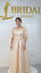 Modern filipiniana Top & skirt modern filipiniana - traditional wear Woman dress Formal Attire - Laz
