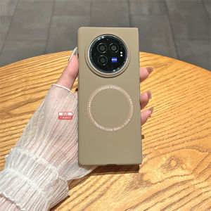 Vivoxfold3 Ultra-Thin Frosted Magnetic Absorption Phone Case Full Cover Luxury Anti-Fall Foldable Screen Wireless Charging Compatible