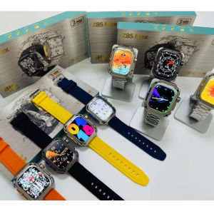 💕 【 Spot inventory 】 Free shipping+COD 💕New Z85 MAX Smart Watch 2.04-inch IP68 Waterproof Health Monitor Bluetooth Connection Bluetooth Calling Compass NFC