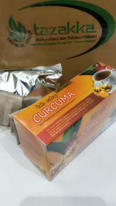 TEH CURCUMA ASLI TAZAKKA untuk MENAMBAH NAFSU MAKAN MENAMBAH BERAT BADAN SEHAT OBAT LAMBUNG ALAMI