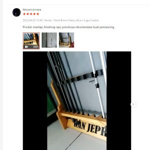 RAK JORAN / ROD HOLDER PORTABLE.